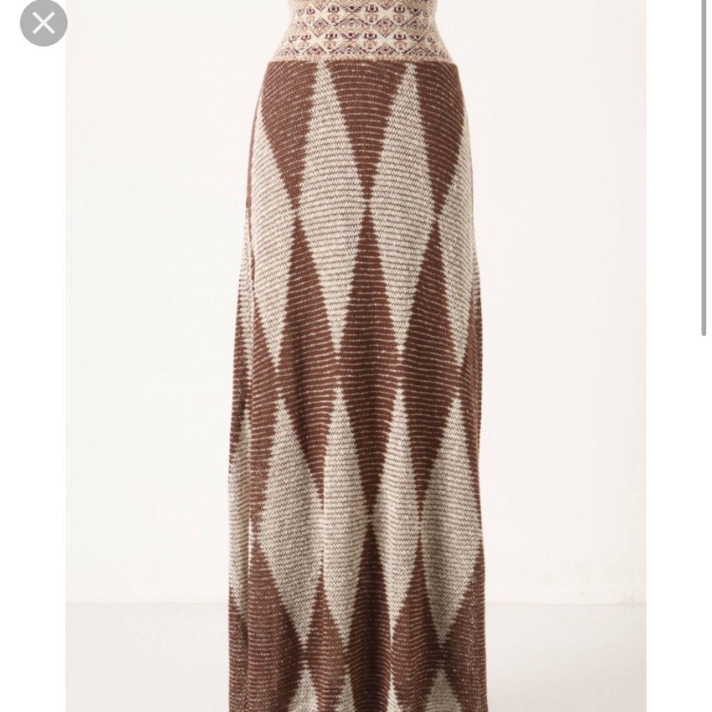Cecilia Prado for Anthropologie knit maxi skirt